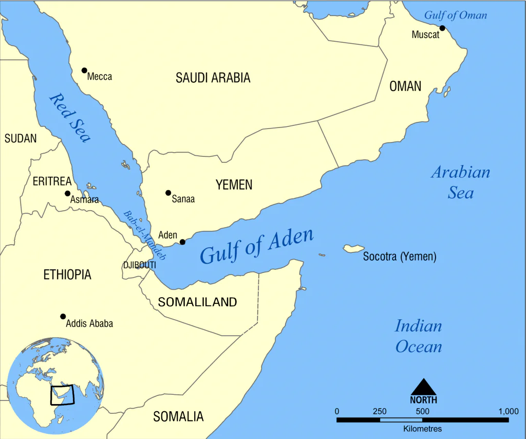 Minaccia Houthi e rotte commerciali - il monito del Generale Piasente: La difesa dell'Italia comincia a Bab el-Mandeb