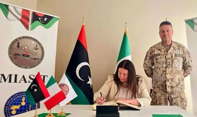 Il Gen. Settesoldi accoglie la Commissione Difesa in visita alla MIASIT: il volto più orgoglioso d'Italia a Tripoli e Misurata